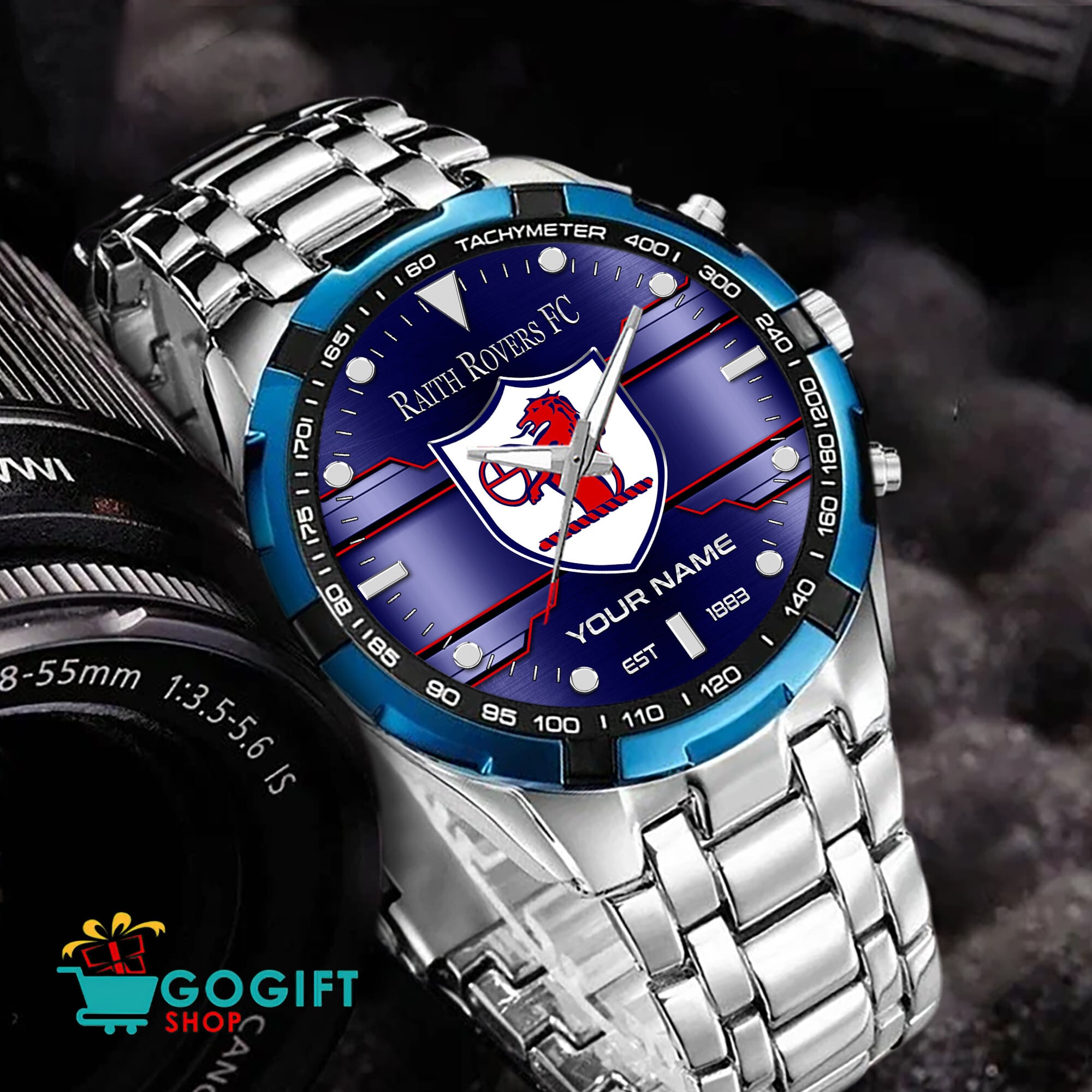 Tranmere Rovers FC – Aurora Watch New Version with Custom Name Tranmere Rovers FC – Aurora Watch New Version with Custom Name