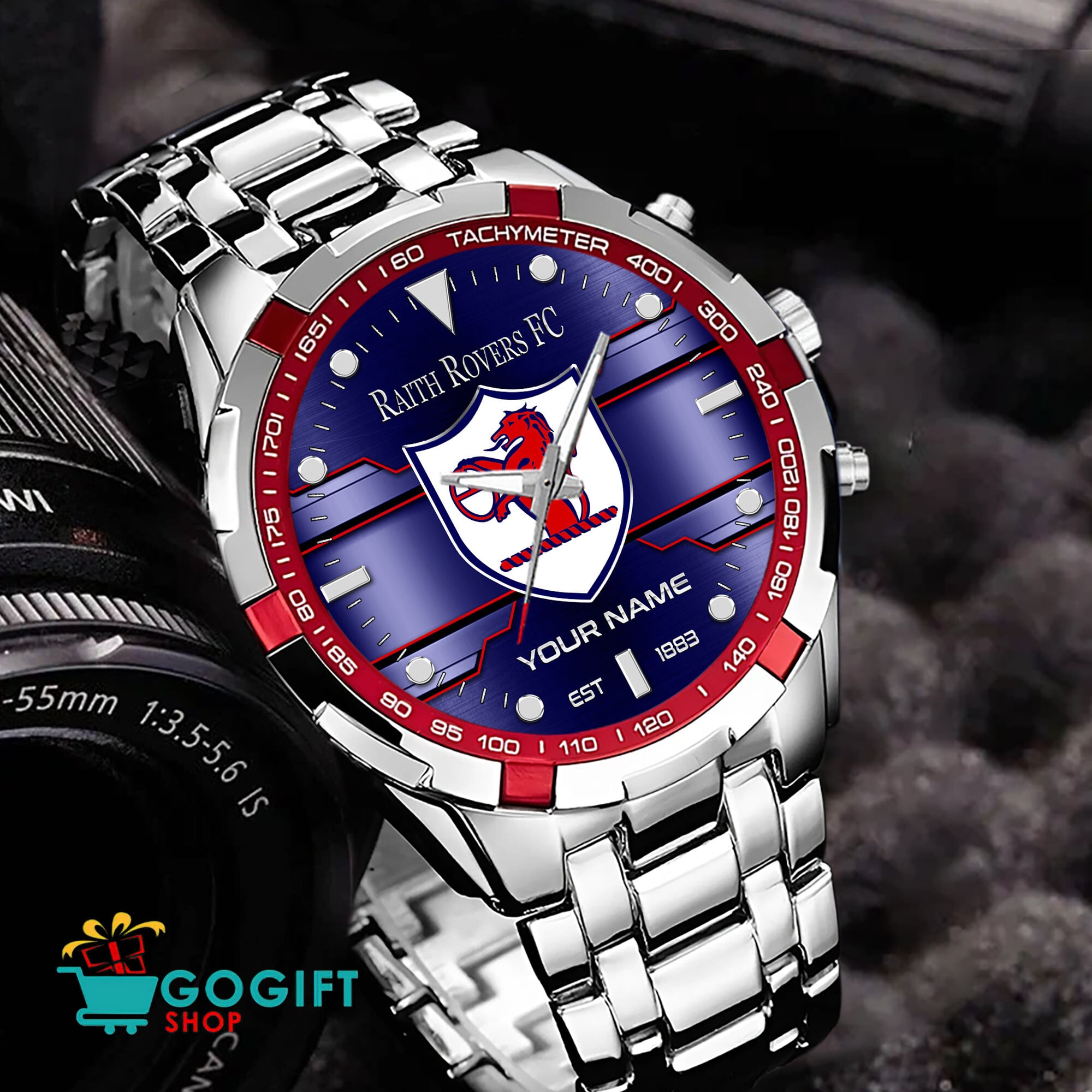 Tranmere Rovers FC – Aurora Watch New Version with Custom Name Tranmere Rovers FC – Aurora Watch New Version with Custom Name