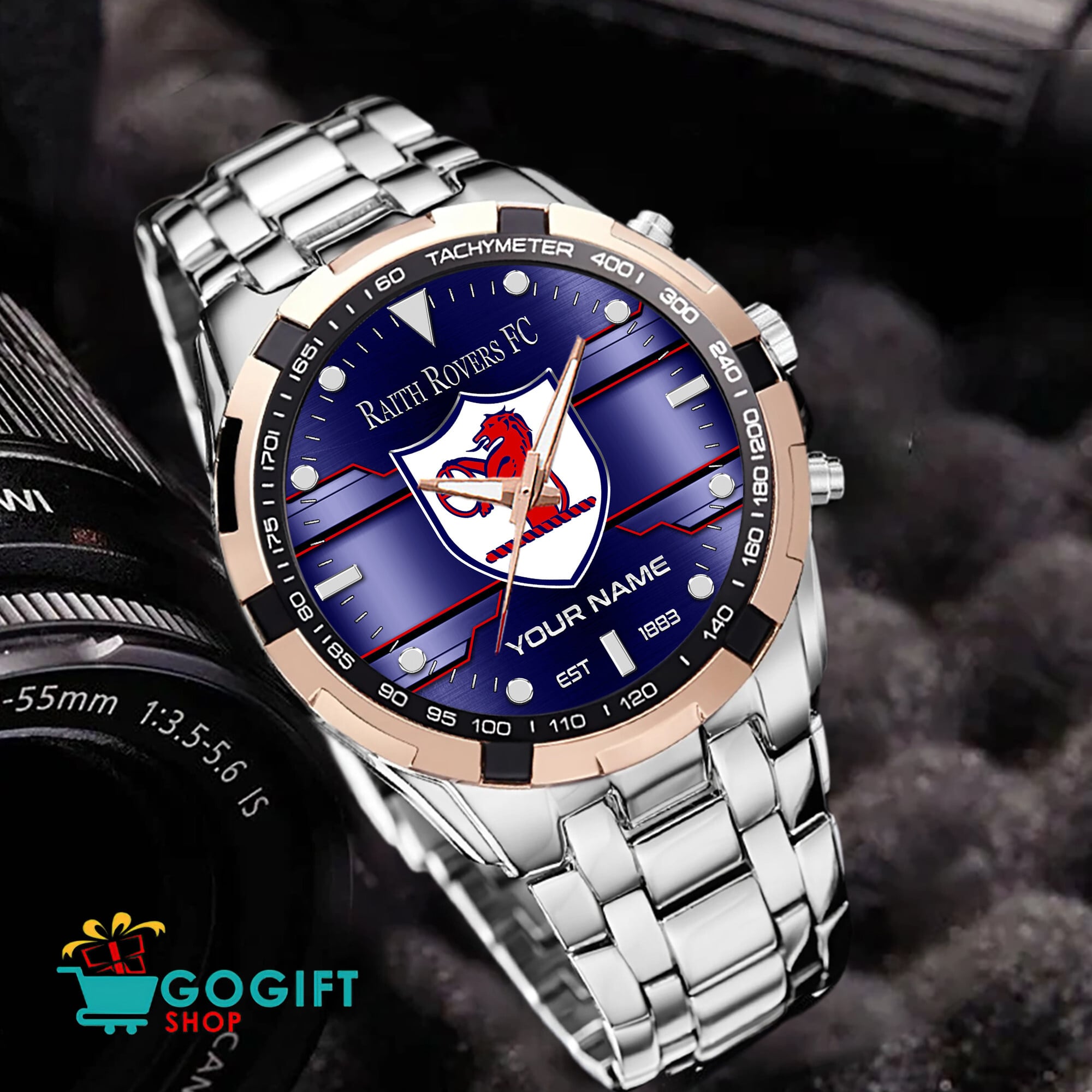 Tranmere Rovers FC – Aurora Watch New Version with Custom Name Tranmere Rovers FC – Aurora Watch New Version with Custom Name