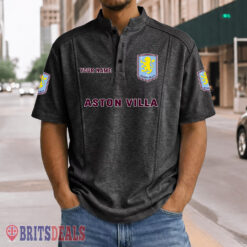 Aston Villa FC – Henley Polo Shirt New Edition with Your Name