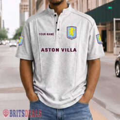 Aston Villa FC – Henley Polo Shirt New Edition with Your Name