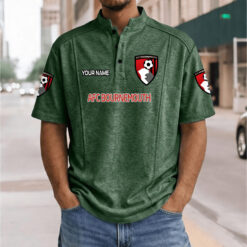 AFC Bournemouth – Henley Polo Shirt Nieuwe Versie with Your Name