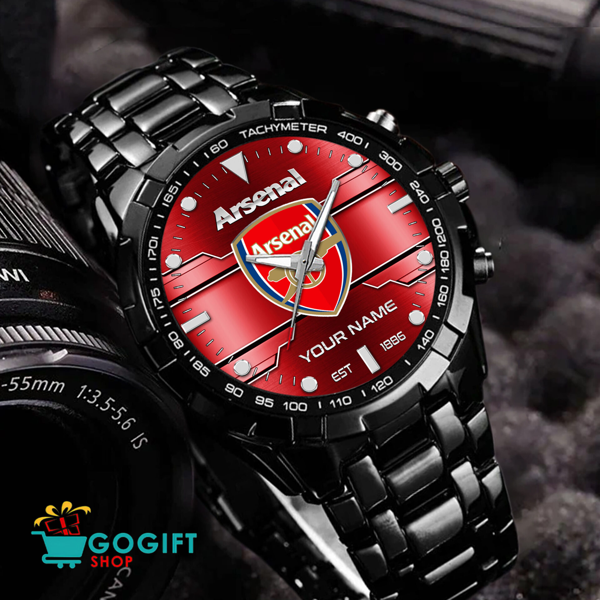 Arsenal FC – Aurora Watch New Edition with Custom Name Arsenal FC – Aurora Watch New Edition with Custom Name