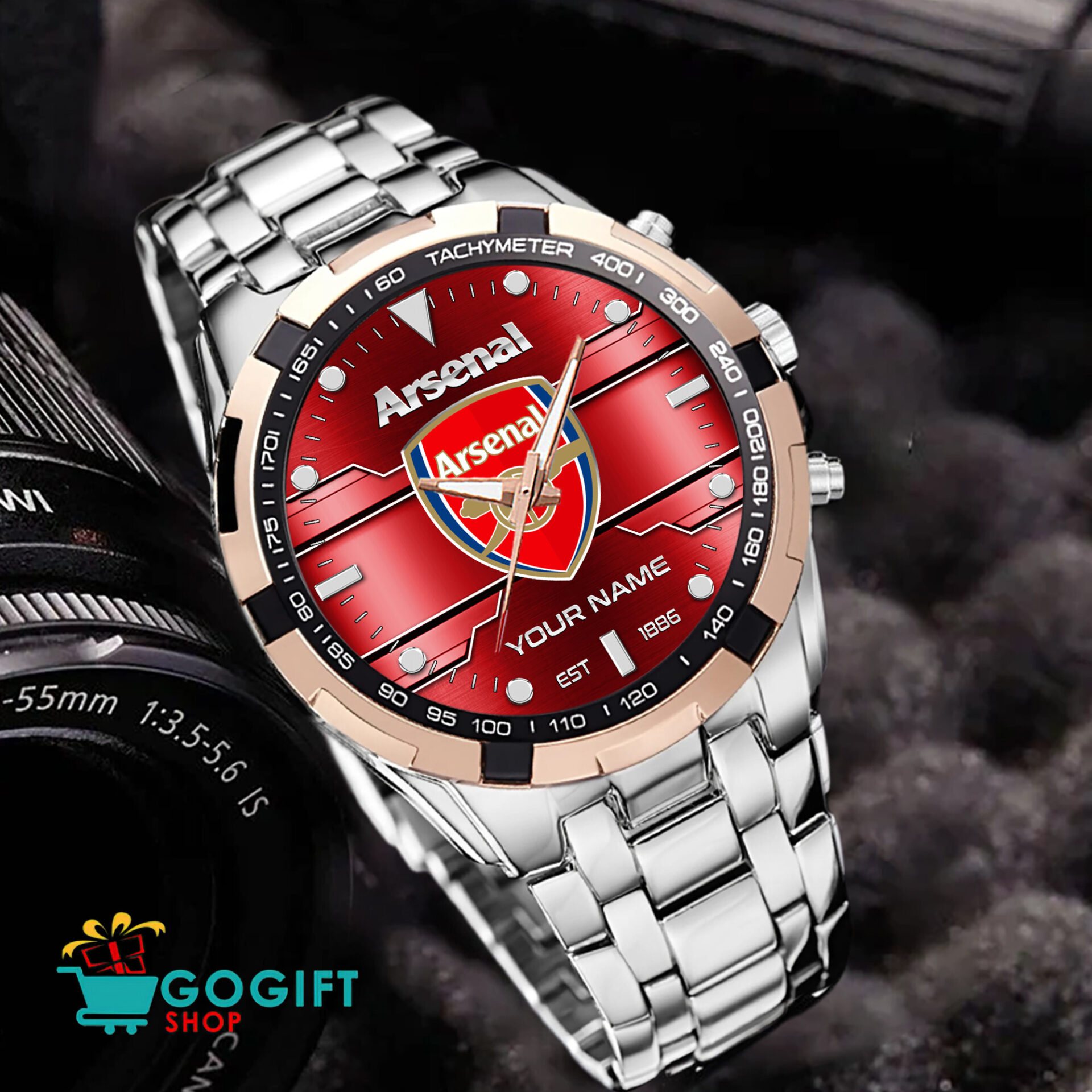 Arsenal FC – Aurora Watch New Edition with Custom Name Arsenal FC – Aurora Watch New Edition with Custom Name