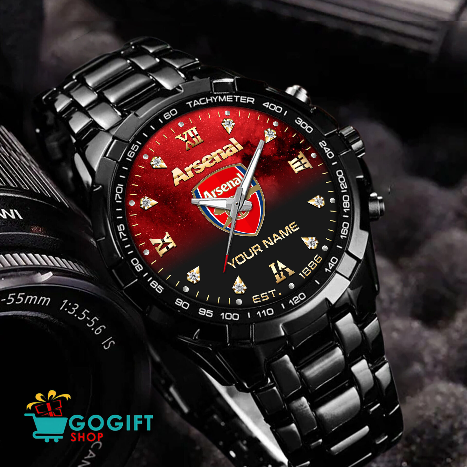 Arsenal FC – Aurora Watch Nieuwe Versie with Custom Name Arsenal FC – Aurora Watch Nieuwe Versie with Custom Name