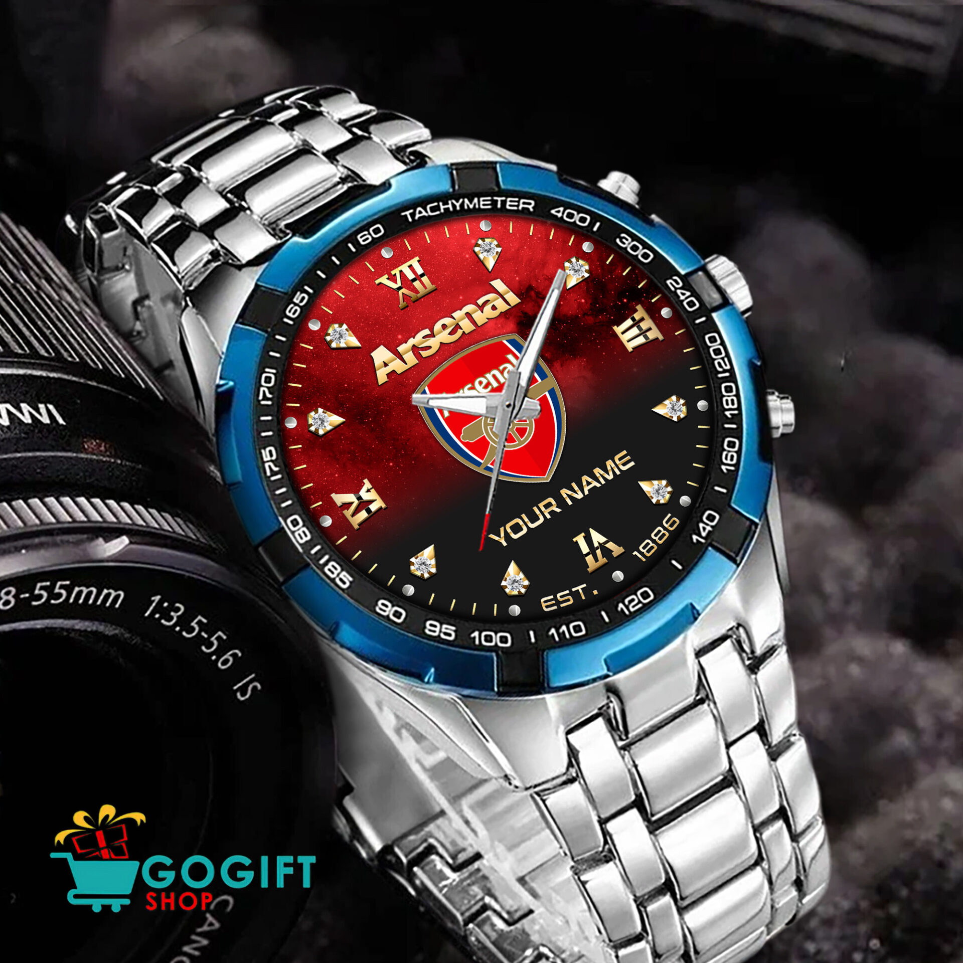 Arsenal FC – Aurora Watch Nieuwe Versie with Custom Name Arsenal FC – Aurora Watch Nieuwe Versie with Custom Name