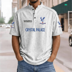 Crystal Palace FC – Henley Polo Shirt Nieuwe Versie with Your Name