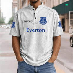 Everton FC – Henley Polo Shirt Nieuwe Versie with Your Name