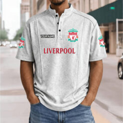 Liverpool FC – Henley Polo Shirt Nieuwe Versie with Your Name