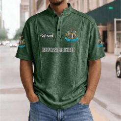 Newcastle United FC – Henley Polo Shirt Nieuwe Versie with Your Name