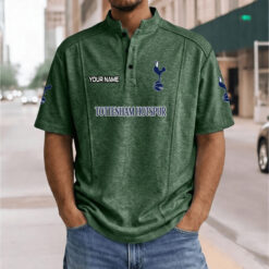 Tottenham Hotspur FC – Henley Polo Shirt Nieuwe Versie with Your Name