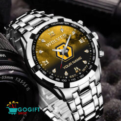 Wolverhampton Wanderers FC – Aurora Watch Nieuwe Versie with Custom Name