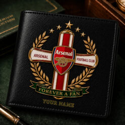 Arsenal FC – Leather Wallet Limited Edition with Your Name