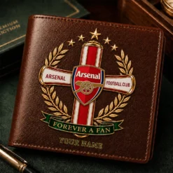 Arsenal FC – Leather Wallet Limited Edition with Your Name