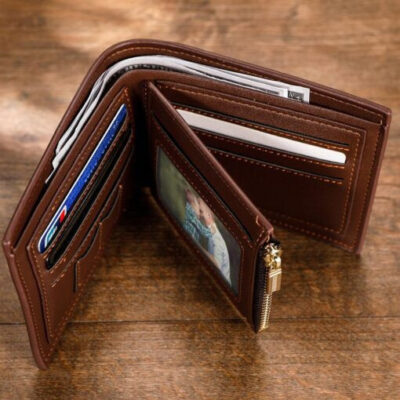 Leather Wallet Details