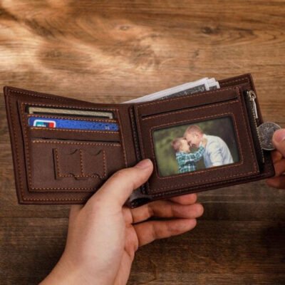 Leather Wallet Details