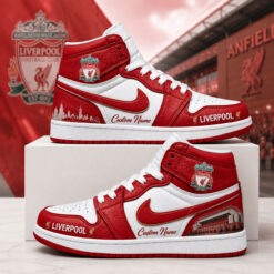 Liverpool FC – Air Jordan 1 High Sneakers Special Edition with Your Name