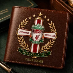 Liverpool FC – Leather Wallet Limited Edition with Your Name
