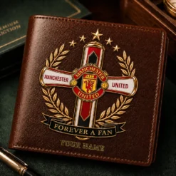 Manchester United – Leather Wallet Limited Edition with Your Name