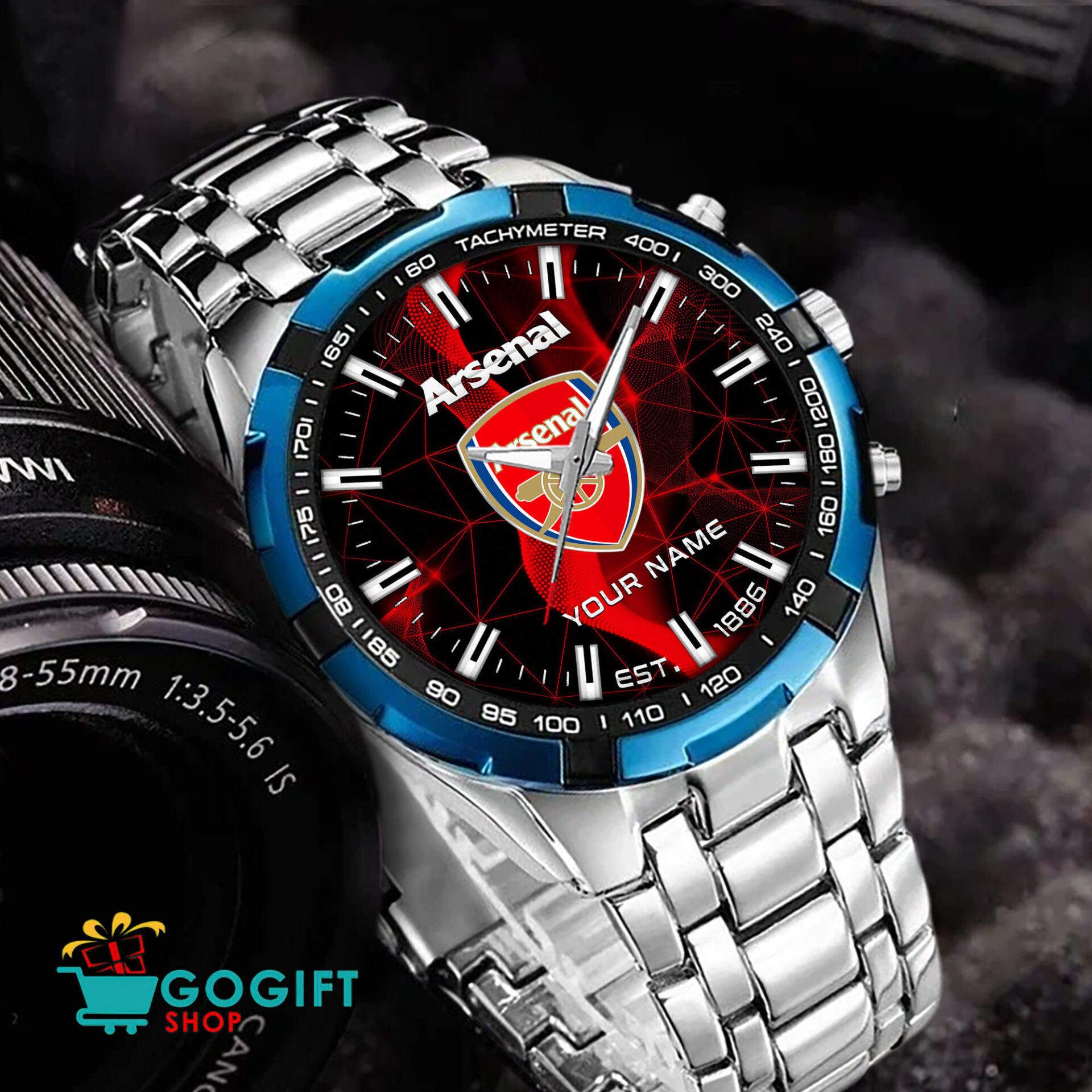 Arsenal FC – Aurora Watch Limited Edition with Custom Name Arsenal FC – Aurora Watch Limited Edition with Custom Name