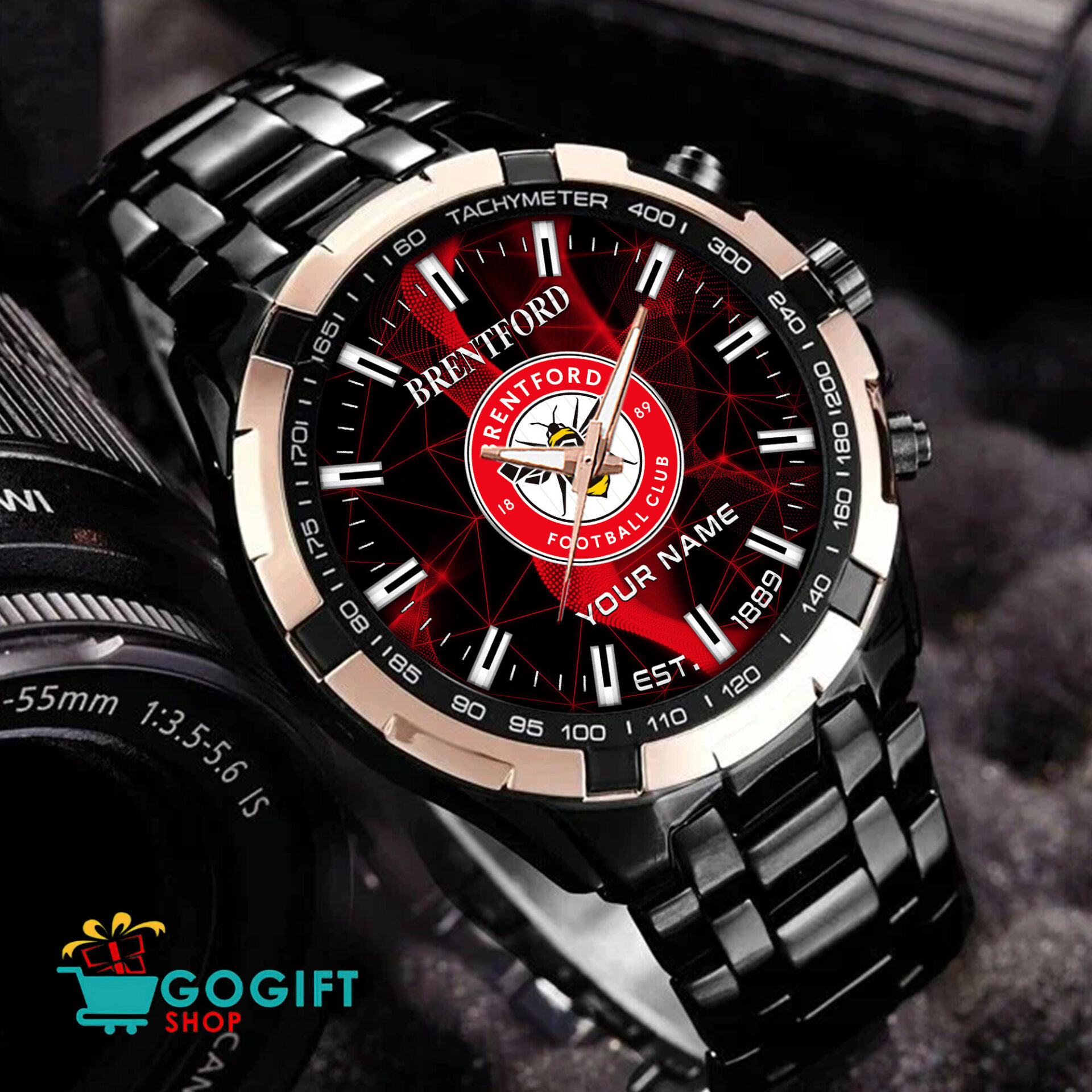 Brentford FC – Aurora Watch Limited Edition with Custom Name Brentford FC – Aurora Watch Limited Edition with Custom Name