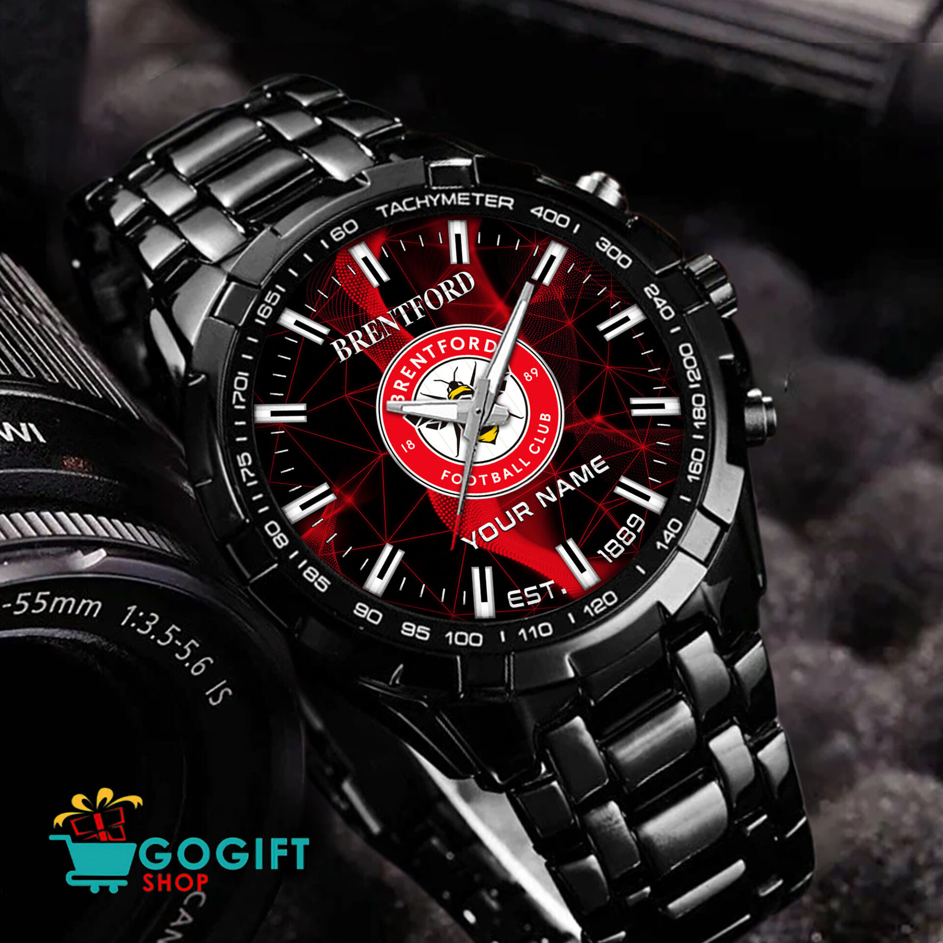 Brentford FC – Aurora Watch Limited Edition with Custom Name Brentford FC – Aurora Watch Limited Edition with Custom Name