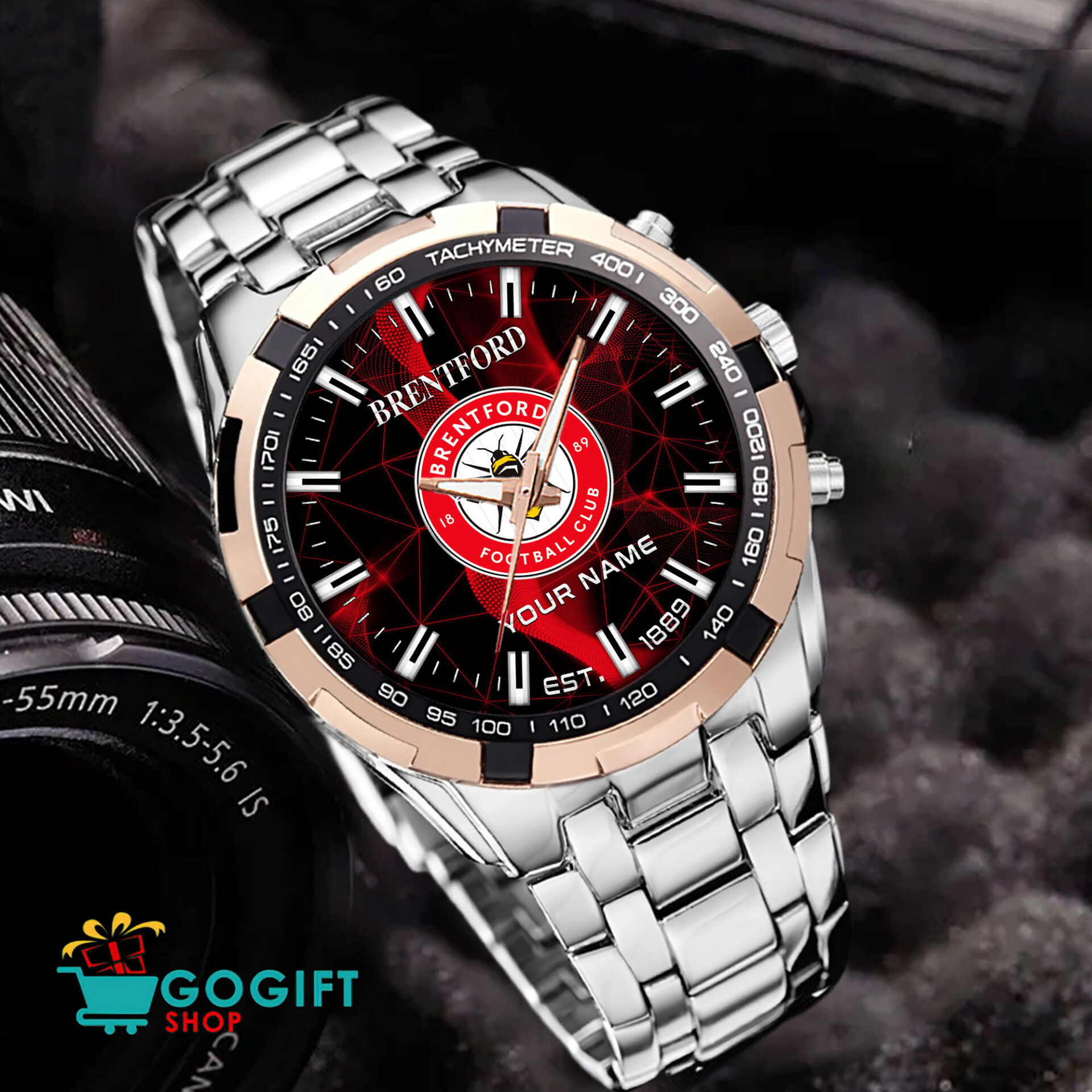 Brentford FC – Aurora Watch Limited Edition with Custom Name Brentford FC – Aurora Watch Limited Edition with Custom Name