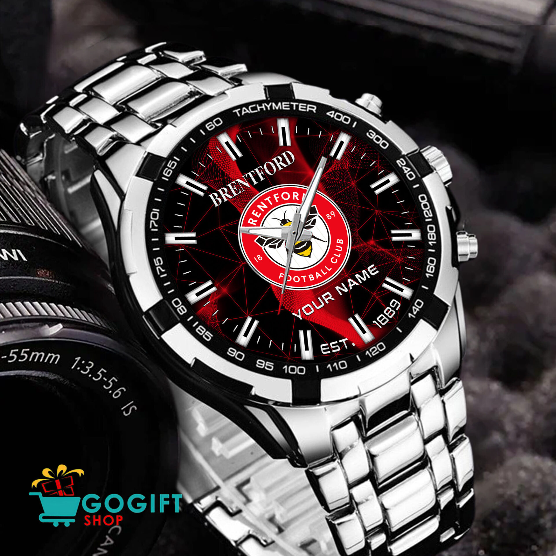Brentford FC – Aurora Watch Limited Edition with Custom Name Brentford FC – Aurora Watch Limited Edition with Custom Name