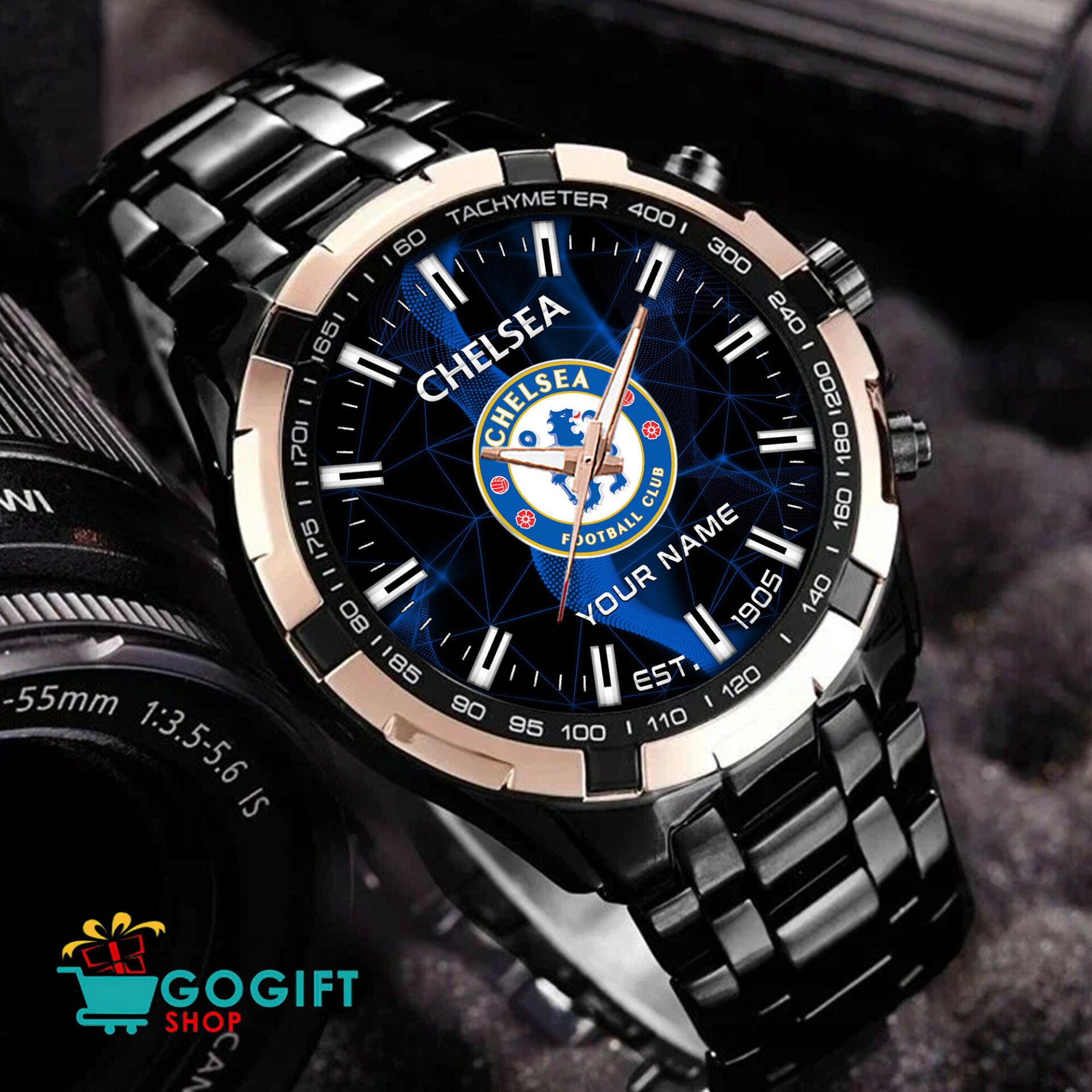 Chelsea FC – Aurora Watch Limited Edition with Custom Name Chelsea FC – Aurora Watch Limited Edition with Custom Name