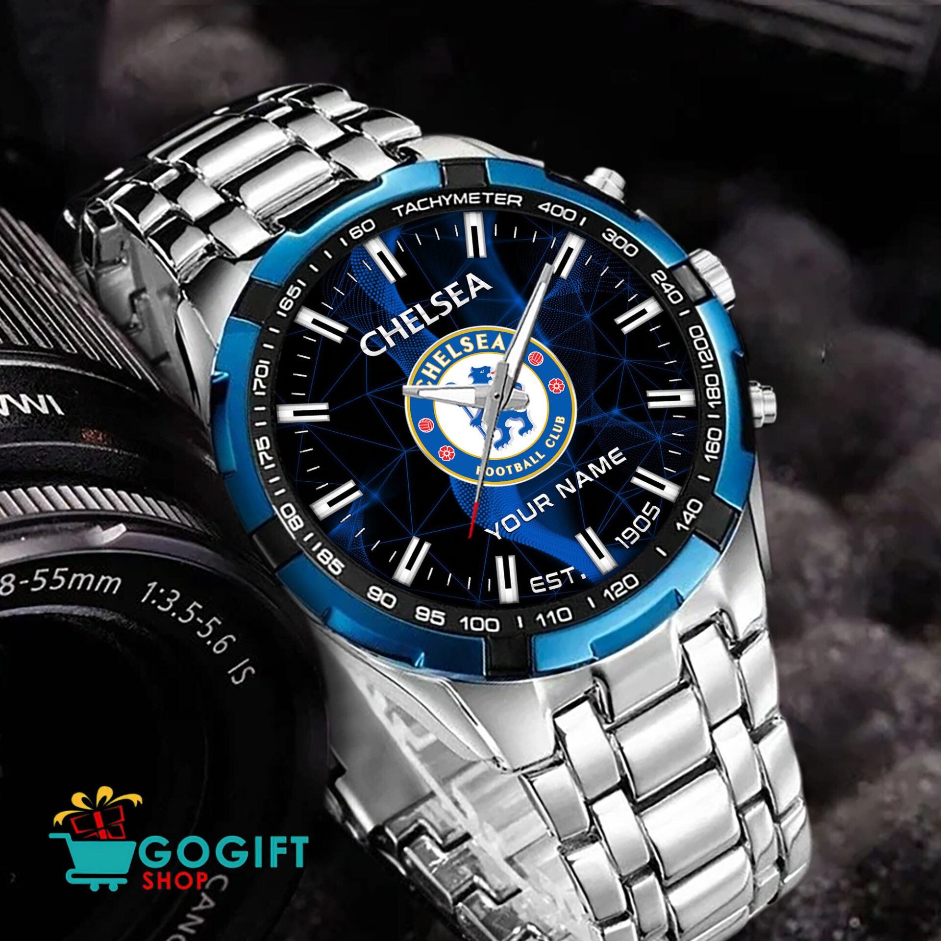 Chelsea FC – Aurora Watch Limited Edition with Custom Name Chelsea FC – Aurora Watch Limited Edition with Custom Name