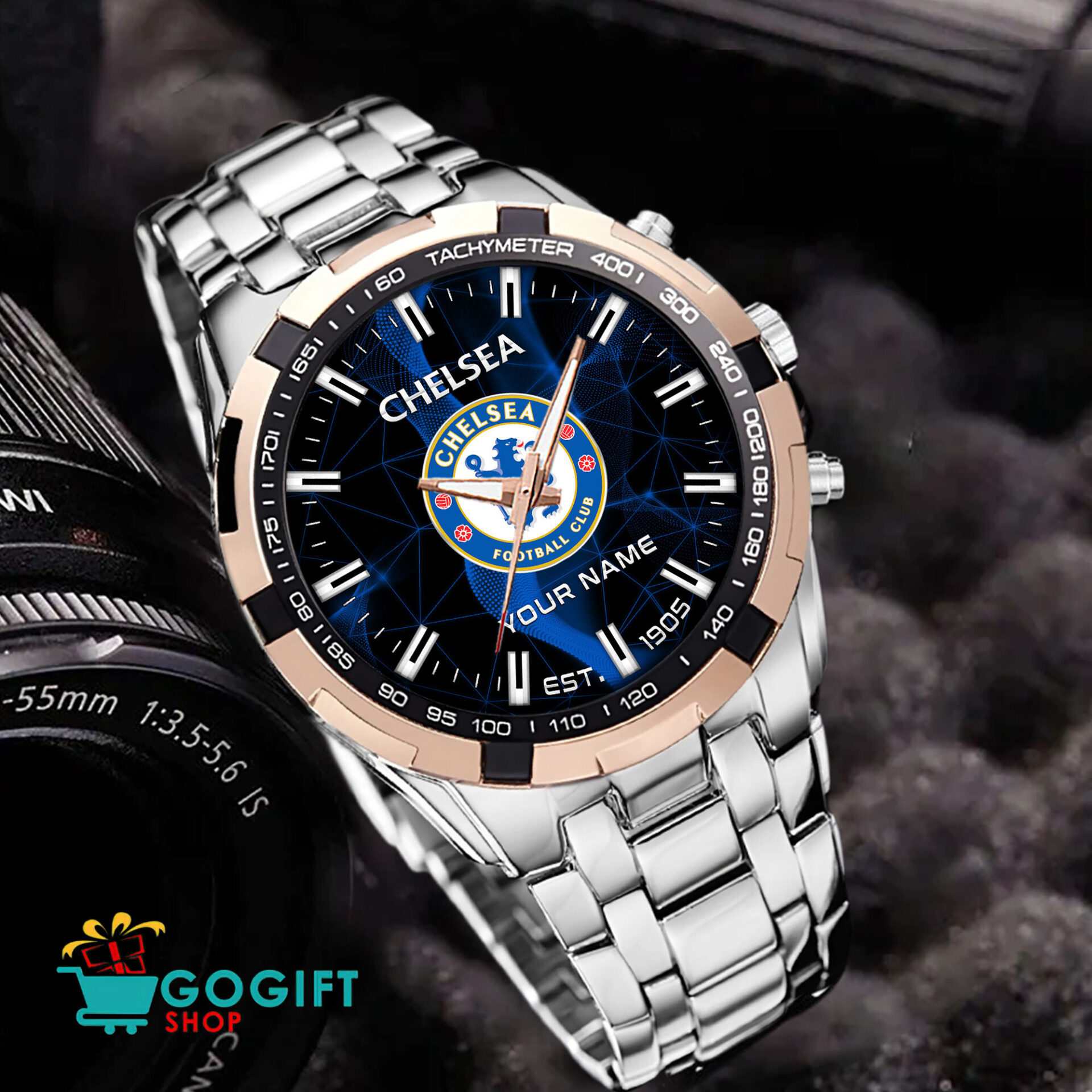 Chelsea FC – Aurora Watch Limited Edition with Custom Name Chelsea FC – Aurora Watch Limited Edition with Custom Name