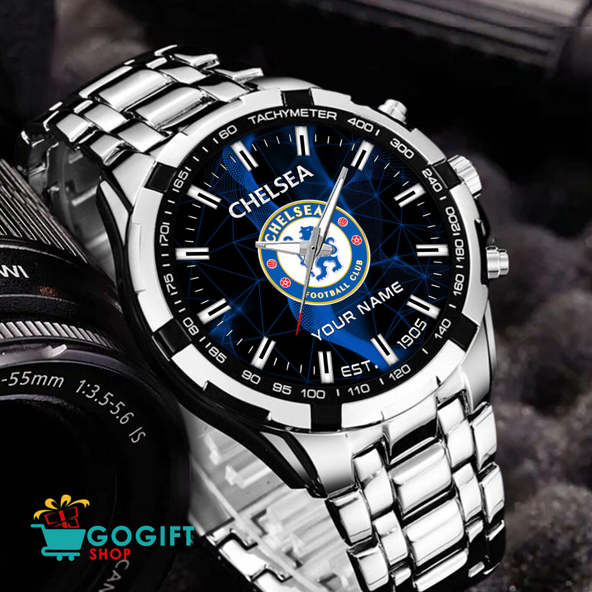 Chelsea FC – Aurora Watch Limited Edition with Custom Name Chelsea FC – Aurora Watch Limited Edition with Custom Name