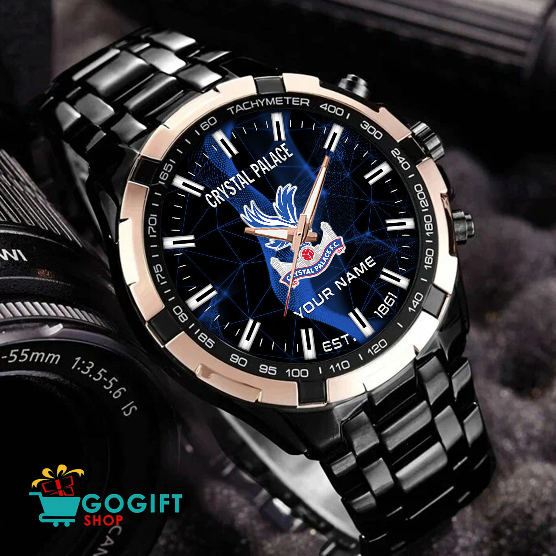 Crystal Palace FC – Aurora Watch Limited Edition with Custom Name Crystal Palace FC – Aurora Watch Limited Edition with Custom Name