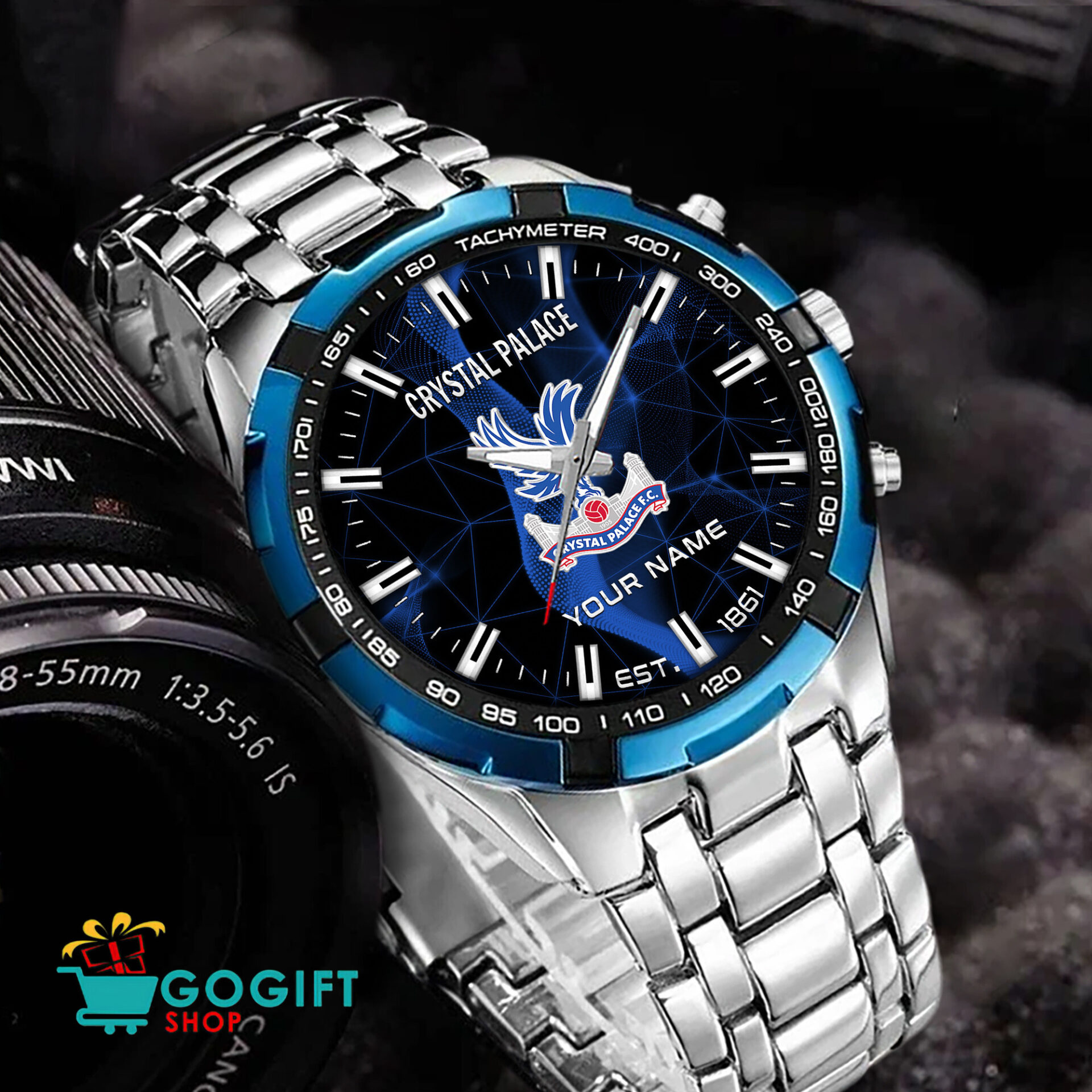 Crystal Palace FC – Aurora Watch Limited Edition with Custom Name Crystal Palace FC – Aurora Watch Limited Edition with Custom Name