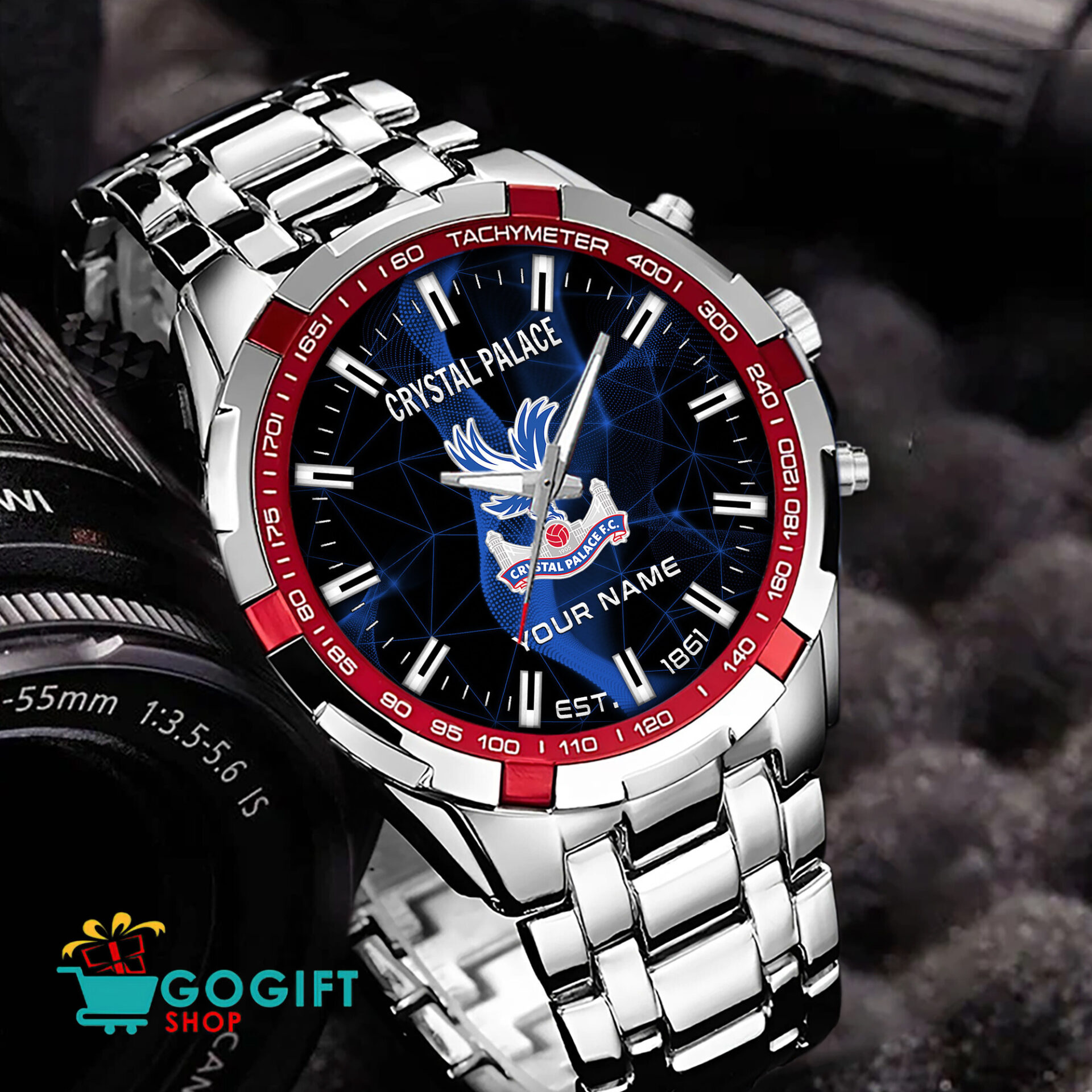 Crystal Palace FC – Aurora Watch Limited Edition with Custom Name Crystal Palace FC – Aurora Watch Limited Edition with Custom Name