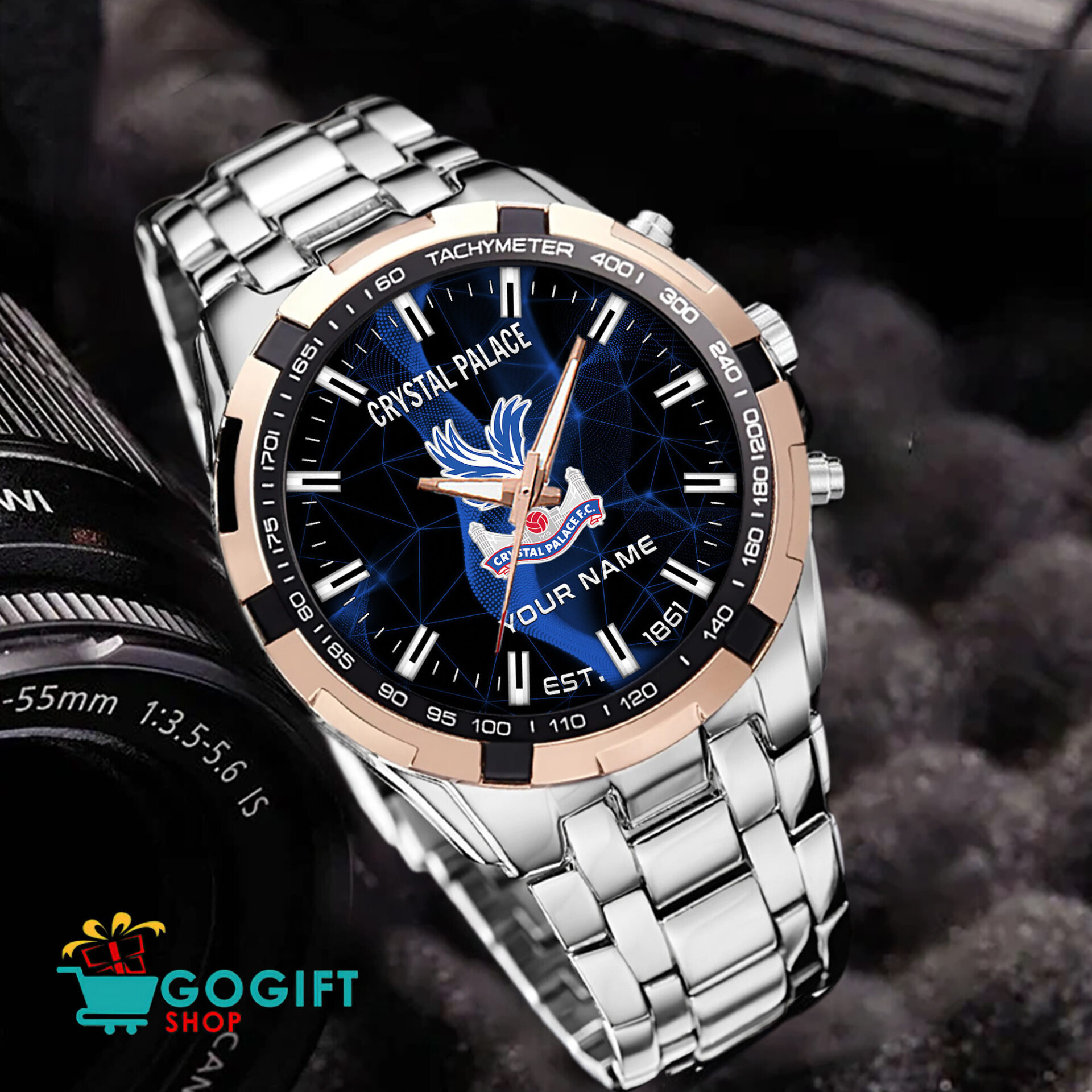 Crystal Palace FC – Aurora Watch Limited Edition with Custom Name Crystal Palace FC – Aurora Watch Limited Edition with Custom Name