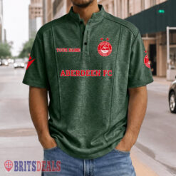 Aberdeen FC – Henley Polo Shirt New Edition with Your Name