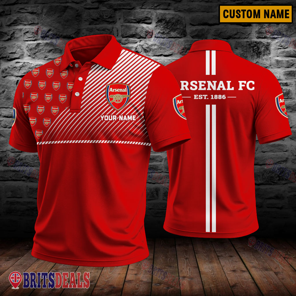 Arsenal FC – Polo Shirt New Edition with Your Name Arsenal FC – Polo Shirt New Edition with Your Name