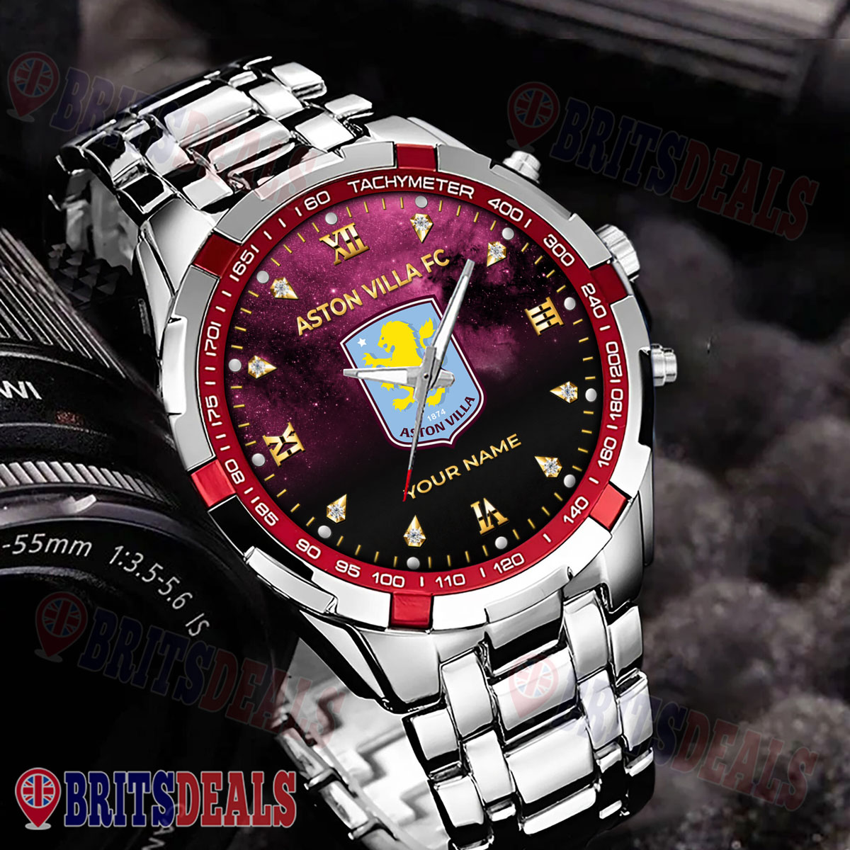 Aston Villa FC – Aurora Watch New Edition with Custom Name Aston Villa FC – Aurora Watch New Edition with Custom Name