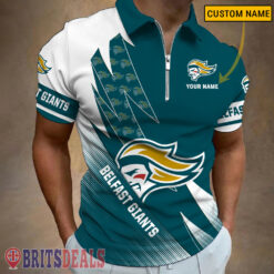 Belfast Giants – Zipper Polo Shirt Special Edition With Your Name