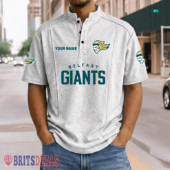 Belfast Giants – Henley Polo Shirt Special Edition with Your Name
