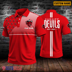 Cardiff Devils – Polo Shirt Special Edition with Your Name
