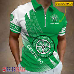 Celtic FC – Zipper Polo Shirt Special Edition With Your Name
