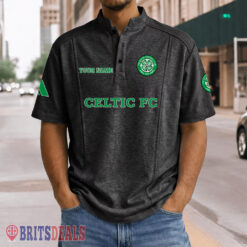 Celtic FC – Henley Polo Shirt New Edition with Your Name
