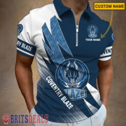 Coventry Blaze – Zipper Polo Shirt Special Edition With Your Name
