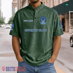 Coventry Blaze – Henley Polo Shirt Special Edition with Your Name