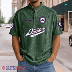 Dundee Stars – Henley Polo Shirt Special Edition with Your Name