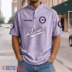 Dundee Stars – Henley Polo Shirt Special Edition with Your Name