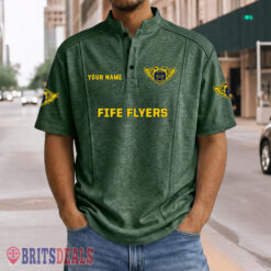 Fife Flyers – Henley Polo Shirt Special Edition with Your Name