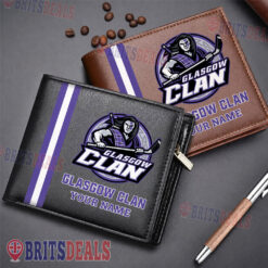 Glasgow Clan – Leather Wallet New Edition with Your Name